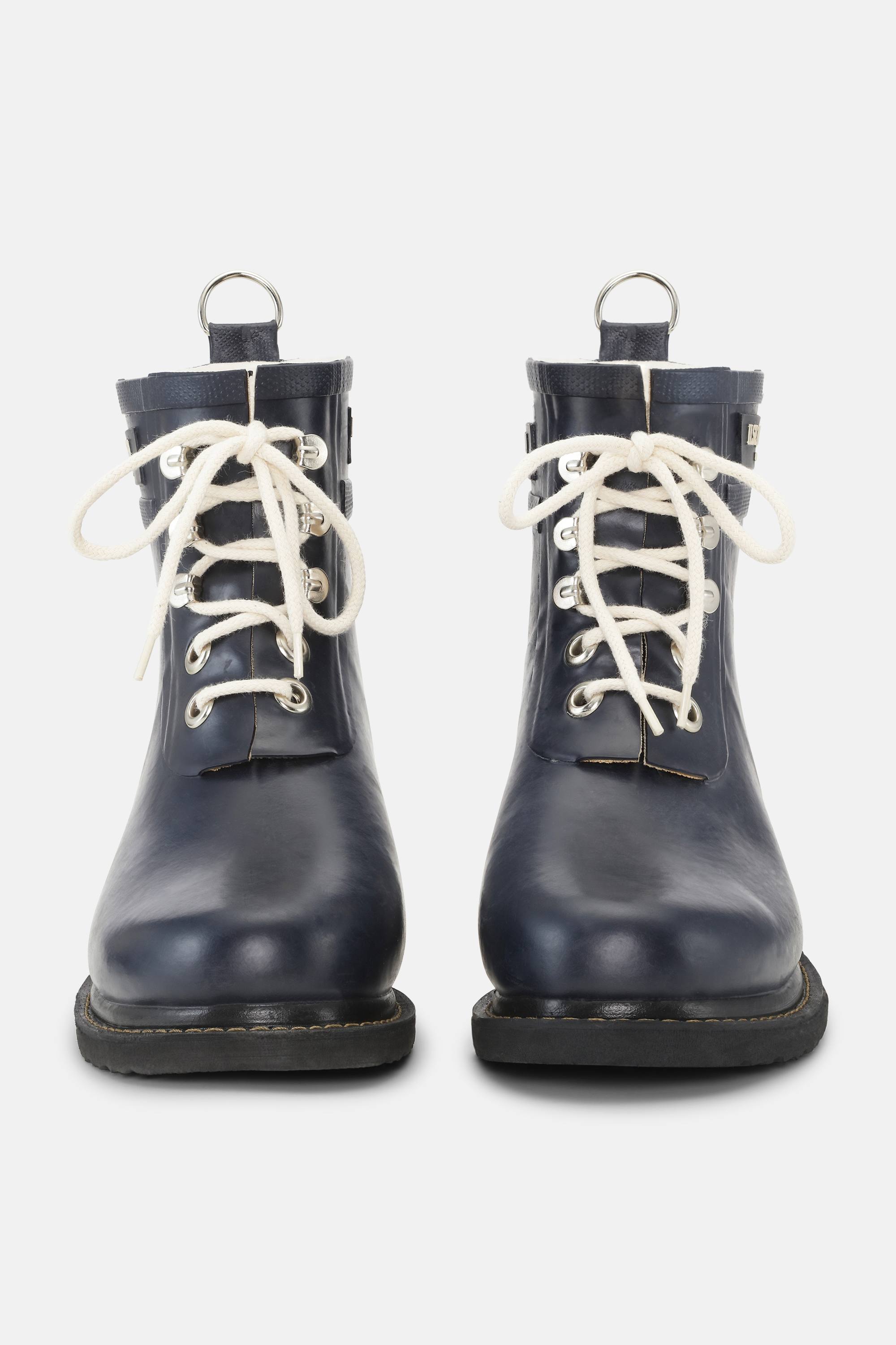 Short Rubber Boots - Dark Indigo